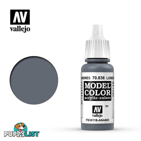 VALLEJO MODEL COLOR LONDON GREY 17ML AV70836 - VALLEJO