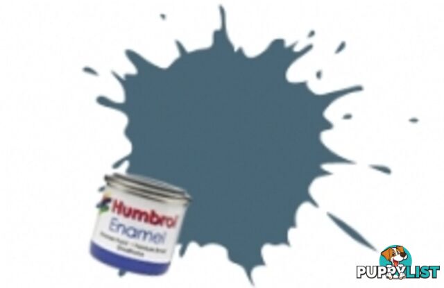 77   HUMBROL ENAMEL PAINT NAVY BLUE MATT - HUMBROL