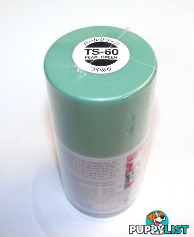 TS-60   TAMIYA ACRYLIC SPRAY PAINT  PEARL GREEN - TAMIYA PAINTS &amp; Accessories