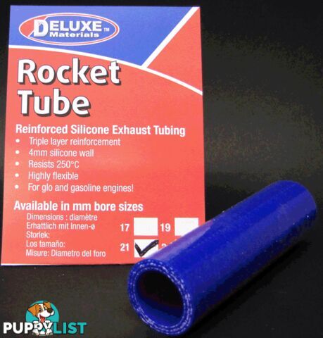 DELUXE RT3 ROCKET TUBE 21MM BORE 100MM LONG - DELUXE