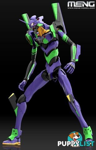 Evangelion Unit-01 MENG Plastic Model Kit PRE-COLOURED LED EYES AND CORE.