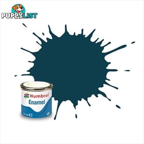 230   HUMBROL ENAMEL PAINT PRU BLUE MATT - HUMBROL