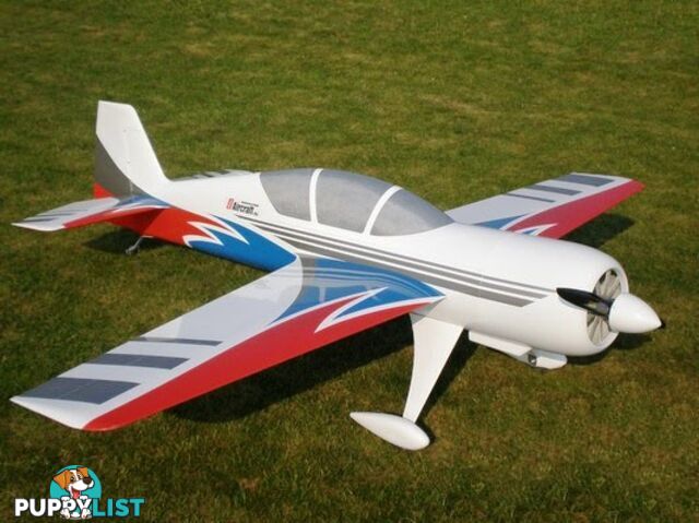 KRILL SUKHOI 29-37% SEBA Red/White/Blue Clear Canopy Fitted - KRILL AIRCRAFT AUSTRALIA