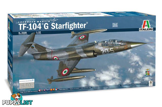 ITALERI TF-104G Starfighter 1/32(2509) PLASTIC MODEL KIT - ITALERI