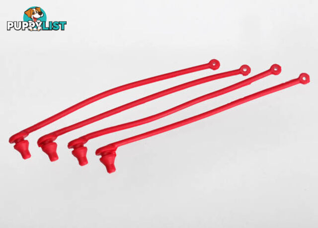 5752 (PART) TRAXXAS BODY CLIP RETAINER RED 4 - TRAXXAS PARTS