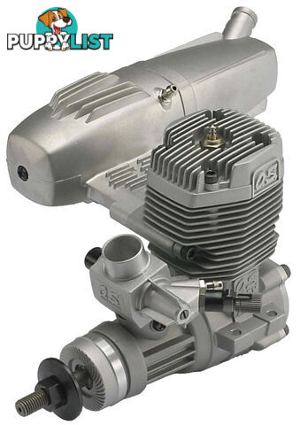 55AX MAX OS MOTOR W/E3020 SILENCER GLOW 2 CYCLE