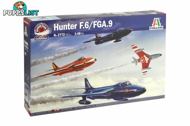 ITALERI 1/72 HAWKER HUNTER KIT(2772) PLASTIC MODEL KIT - ITALERI