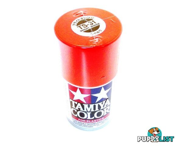 TS-31   TAMIYA ACRYLIC SPRAY PAINT  BRITISH ORANGE - TAMIYA PAINTS &amp; Accessories