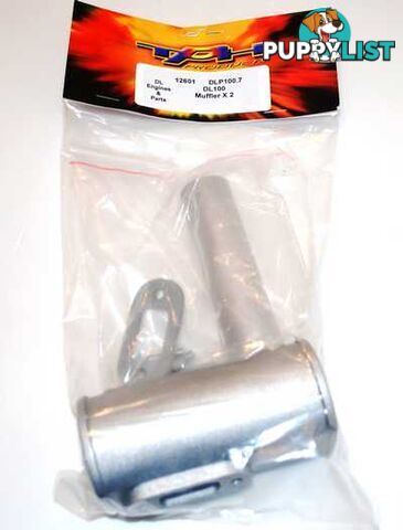 100.7 (DL ENGINE PART) DL 100 MUFFLER X 2