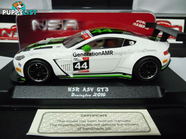 NSR 1:32 0066SW ASV GT3 Donnington 2016 No.44 slot car also suits  scalextric/carrera - NSR - Does not apply