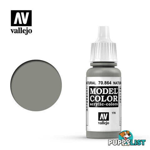 VALLEJO MODEL COLOR METALLIC NAT STEEL AV70864 - VALLEJO