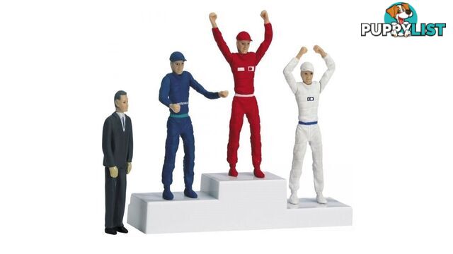 Carrera Winners Podium Figures Set Scale 1:32 - Does not apply