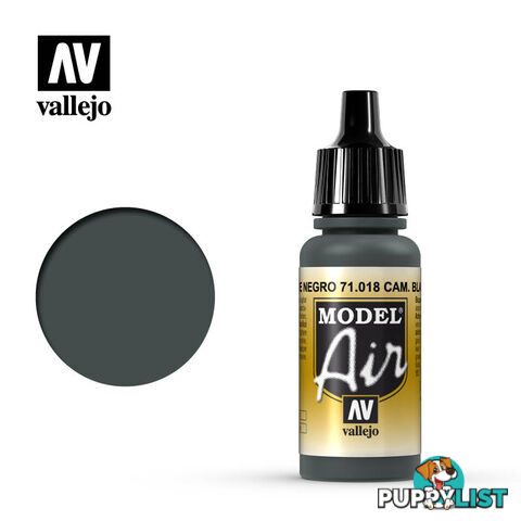 VALLEJO MODEL AIR ACRYLIC PAINT CAMO BLK/GREEN 71018 - VALLEJO