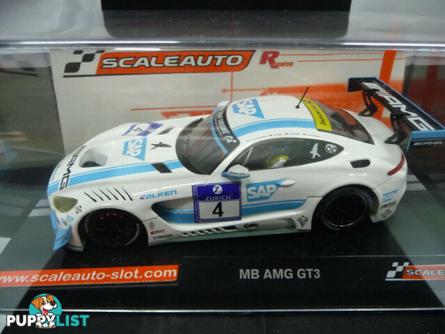 Scaleauto 1:32 SC6219R Mercedes AMG GT3 N/burg 16 1st No4 Scalextri/Carrera - ScaleAuto - Does not apply