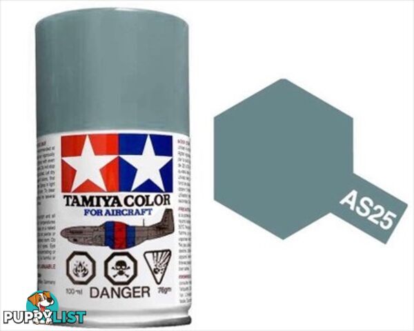 AS-25 TAMIYA GREY ACRYLIC SPRAY PAINT 100ml (Aircraft)  DARK GHOST - TAMIYA PAINTS &amp; Accessories