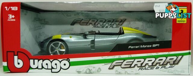 BBURAGO 16013 1/18 Scale Ferrari Monza SP1 - Does not apply