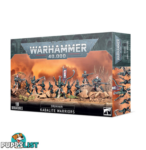 Warhammer 40&#44;000 Drukhari Kabalite Warriors - WARHAMMER 40K