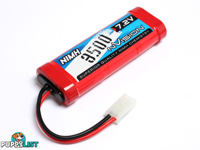 NVISION NVO NIMH 3500MAH 7.2V TAMIYA PLUG - NVISION NVO