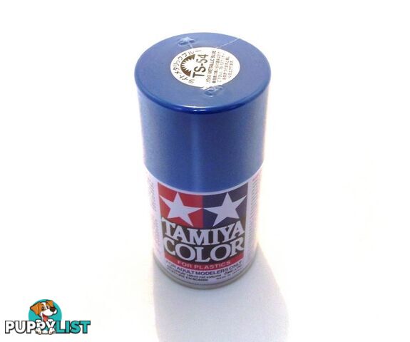 TS-54   TAMIYA ACRYLIC SPRAY PAINT  LGHT METALLIC BLUE - TAMIYA PAINTS &amp; Accessories