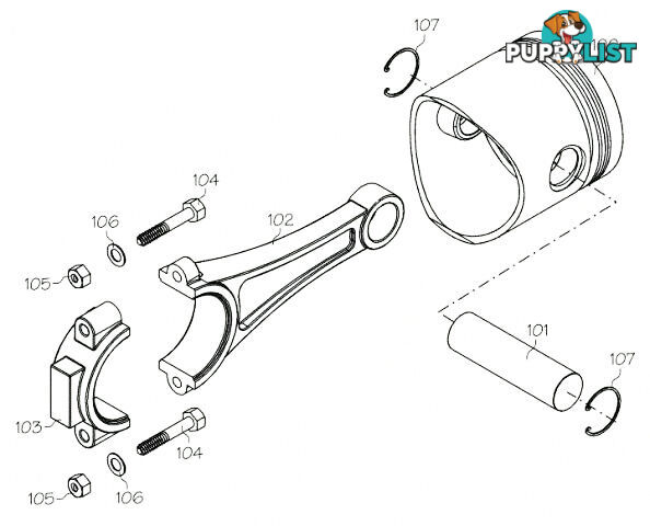 S7133 (YS ENGINE PART) CARBURETOR SUBPLATE 61STH