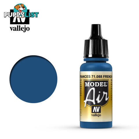 VALLEJO MODEL AIR ACRYLIC PAINT FRENCH BLUE 71088 - VALLEJO