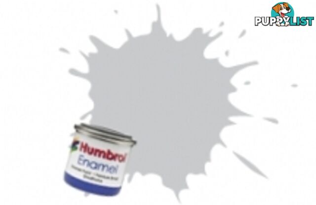 147   HUMBROL ENAMEL PAINT LIGHT GREY MATT - HUMBROL