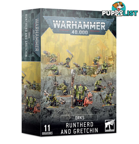 Warhammer 40&#44;000 Orks Runtherd And Gretchin - WARHAMMER 40K