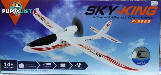 WL MODEL Sky King 3 Channel  radio Control Airplanes - Does not apply