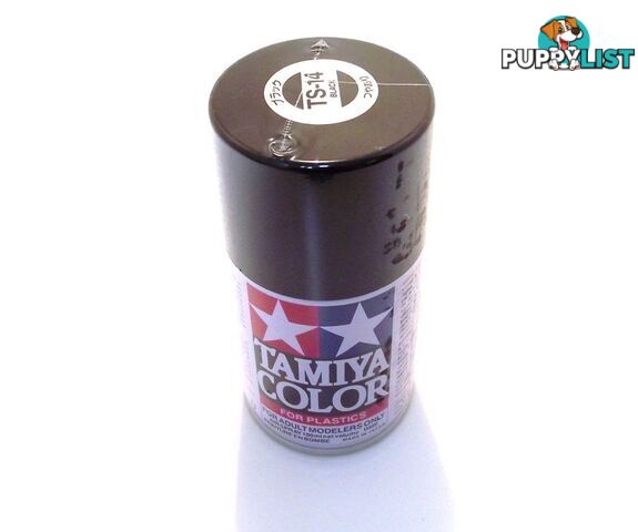 TS-14   TAMIYA ACRYLIC SPRAY PAINT  BLACK - TAMIYA PAINTS &amp; Accessories