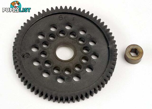 3166 (PART) TRAXXAS SPUR GEAR 66TOOTH/32PTCH - TRAXXAS PARTS