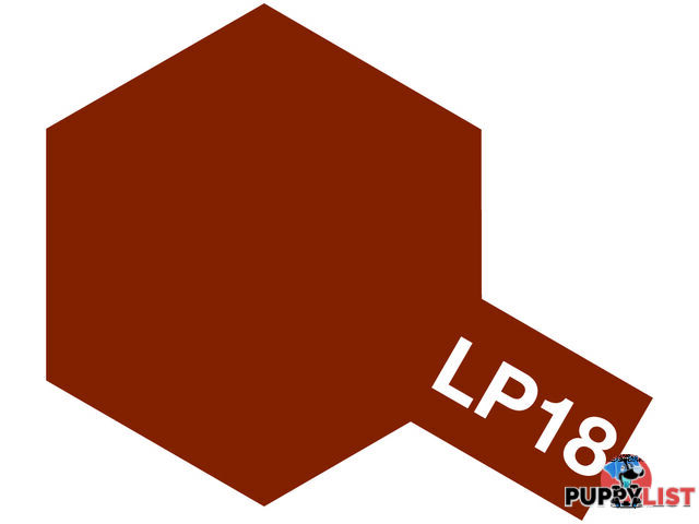 LP-18 TAMIYA LACQUER PAINT DULL RED 10ml - TAMIYA PAINTS &amp; Accessories