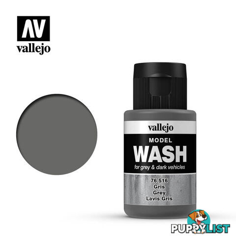 VALLEJO MODEL WASH GREY 76516 35ml - VALLEJO