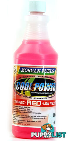 COOL POWER LOW VISCOSITY SYSNTHETIC OIL RED 1LT - COOL POWER