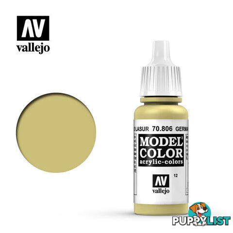 VALLEJO MODEL COLOR GERMAN YELLOW 17ML AV70806 - VALLEJO