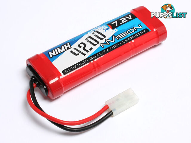 NVISION NVO NIMH 4200MAH 7.2V TAMIYA PLUG - NVISION NVO