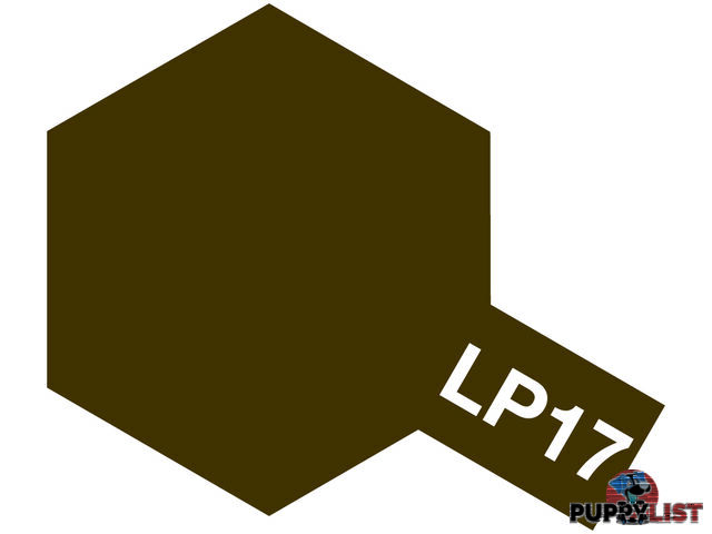 LP-17 TAMIYA LACQUER PAINT LINOLEUM DECK BROWN 10ml - TAMIYA PAINTS &amp; Accessories