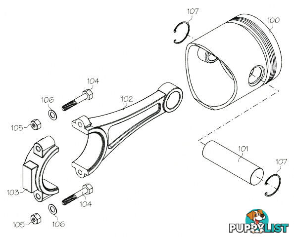 F1264 (YS ENGINE PART) DRIVE WASHER