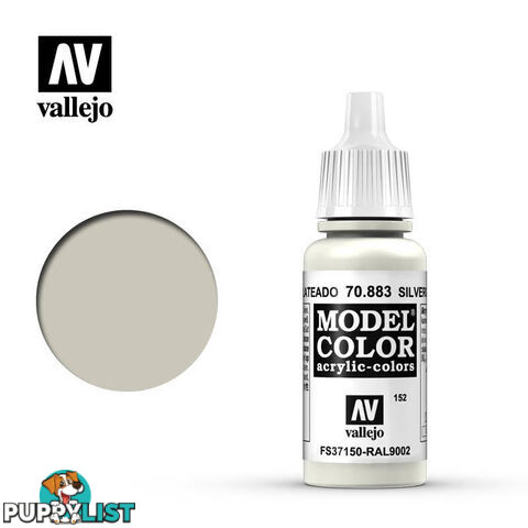 VALLEJO MODEL COLOR SILERGREY 17ML AV70883 - VALLEJO