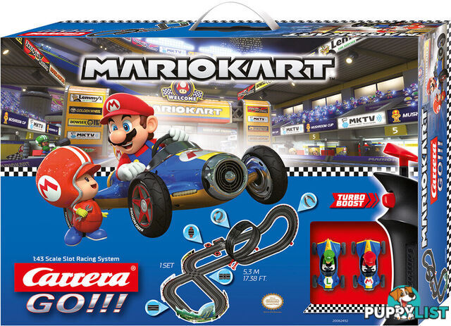 Carrera GO!!! 1:43 Mario Kart Slot Racing System - Slot Car Set - CARRERA - Does not apply