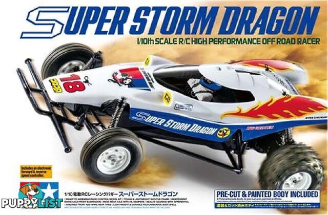 Tamiya 47438 Super Storm Dragon 2020 Re-release 1/10 RC Off-Road Buggy Kit - Does not apply