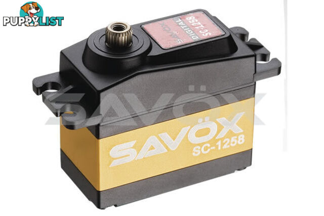 SAVOX Super Speed Titanium Gear Digital Servo SC1258TG - SAVOX