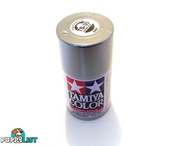 TS-30   TAMIYA ACRYLIC SPRAY PAINT  SILVER LEAF - TAMIYA PAINTS &amp; Accessories