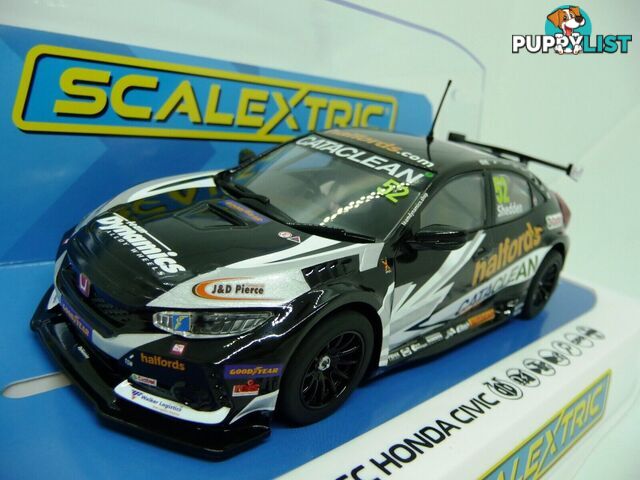 Scalextric C4297 Honda Civic Type R BTCC 2021 Golden Shedden slot car also suits Carrera - SCALEXTRIC - Does not apply