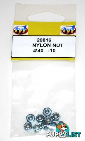 TY1 NYLON NUT 4/40 - 10