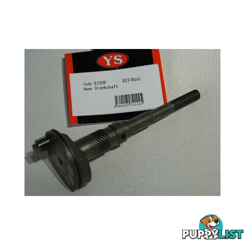 E1209 YS ENGINE PART CRANKSHAFT DZ170CDI - Does not apply