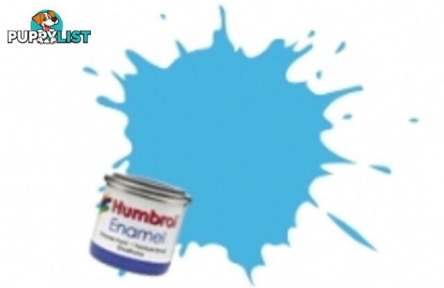 47   HUMBROL ENAMEL PAINT SEA BLUE GLOSS - HUMBROL