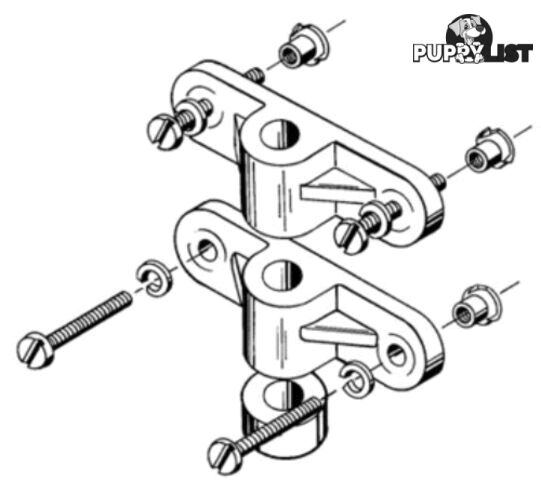 DUBRO NOSE GEAR BLOCK  156 - DUBRO