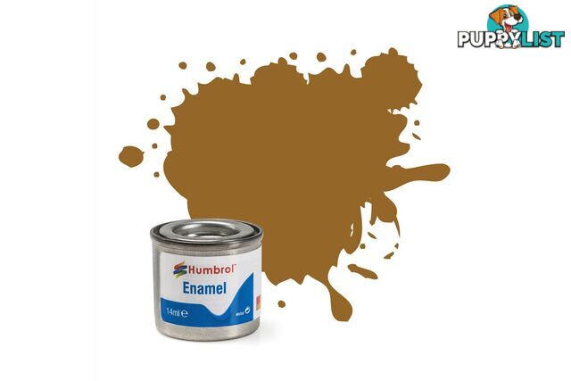 26   HUMBROL ENAMEL PAINT KHAKI MATT - HUMBROL