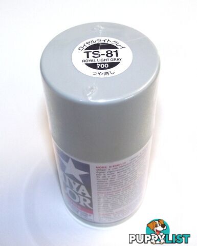 TS-81   TAMIYA ACRYLIC SPRAY PAINT  BR.NAVY GRAY - TAMIYA PAINTS &amp; Accessories