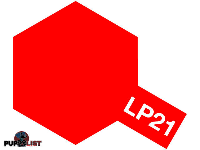 LP-21 TAMIYA LACQUER PAINT ITALIAN RED 10ml - TAMIYA PAINTS &amp; Accessories